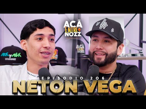 JAMAS pensé que PESO PLUMA me GRABARIA CANCIONES | Neton Vega