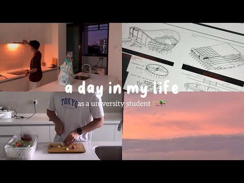 a day in my life as a university student 🏗️📚 aesthetic vlog