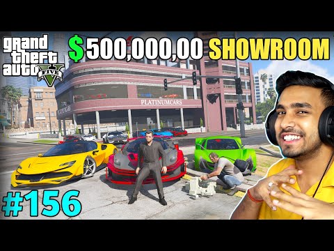 BUYING MOST EXPENSIVE SHOWROOM | GTA V #156 | TECHNO GAMERZ