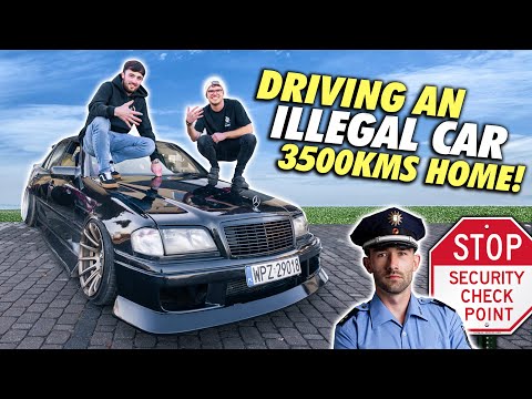 We bought the SKETCHIEST drift Mercedes in Poland…