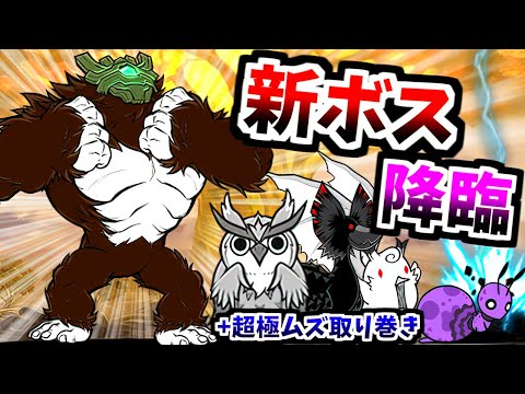 無敗編成v4.1 VS 超猿獣ルーザ - 真レジェンド 第48章 「人類ネコ化計画」 新ボス戦　【にゃんこ大戦争】