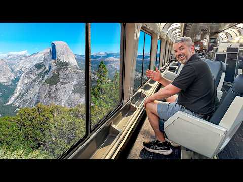 AMTRAK to Yosemite is 10x SLOWER. We Did it Anyway. (Ep2)