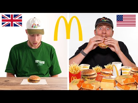 Testing Every UK vs USA Fast Food