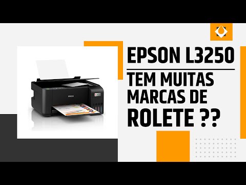 COMO EVITAR MARCAS DE ROLETES NA EPSON L3250 - L3210