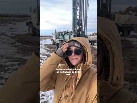 SO STRESSFUL 🏜️💧 #homestead #welldrilling