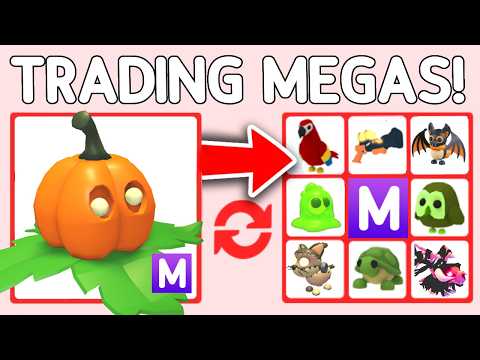 Trading MEGA NEON Pets In Adopt Me (Roblox MOVIE)