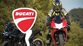 IL PRESENTE SA DUCATI PANIGALE : LA DEMESURE SUR ROUTE OUVERTE !!!