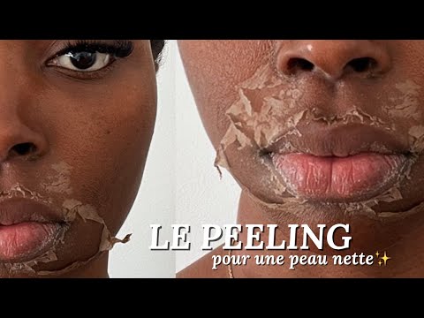 LE PEELING POUR UNE PEAU PLUS NETTE✨