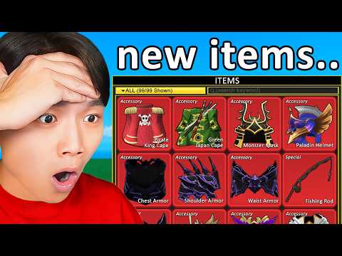 Blox Fruits Reworked EVERY Item