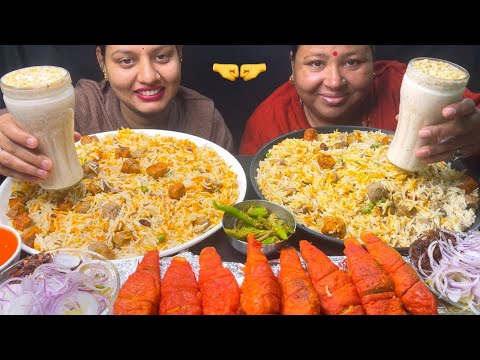 Eating 1 kg biryani Challenge & Rayita , Chaap I Saas Vs Bahu I Food Challenge I Foodie Gd