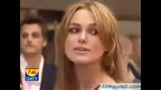 Keira Knightley   Pride and Prejudice UK premiere GMTV interview