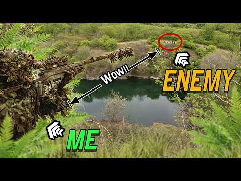 Long Range Airsoft Sniper Invisible In Plain Sight 🎯☠️