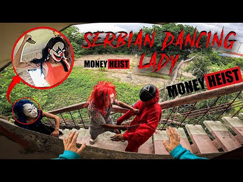 SERBIAN DANCING LADY REAL LIFE ESCAPE 81.0 | Horror Parkour Pov Short (BELLA CIAO REMIX)