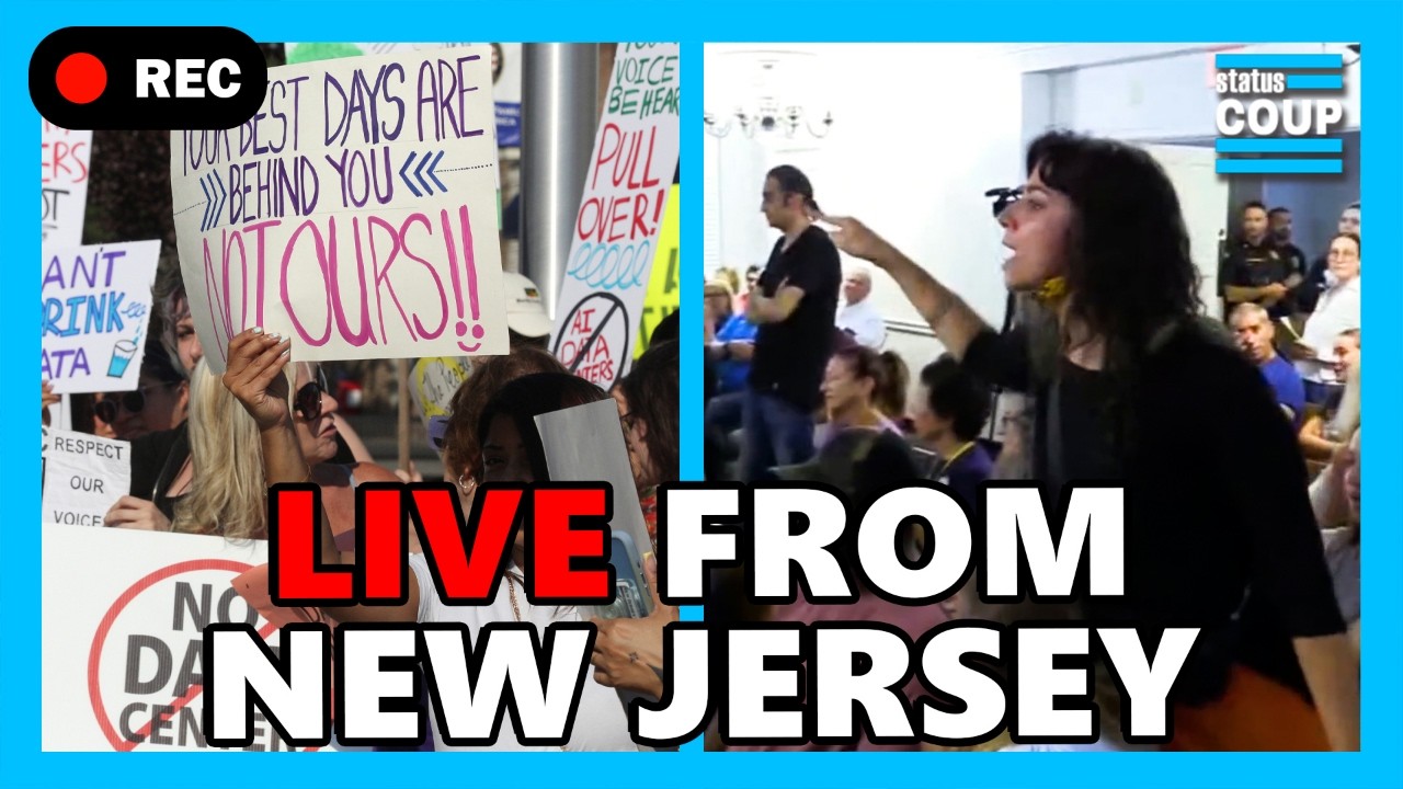 LIVE: Data Center REVOLT Sweeps Tiny Town After Secret Approval