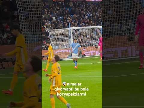 Abduqodir Khusanov ⚡🚀 Nimalar Qilyapti 💪😱 #football #mancity #premierleague