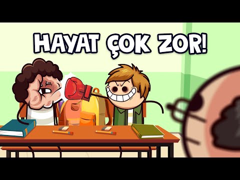 Okulun İkinci Günü Başımıza Gelenler! (Animasyon)