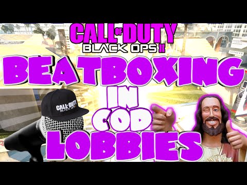'TRAP GOD' - BEATBOXING IN COD LOBBIES EP.29 (BLACK OPS 2)