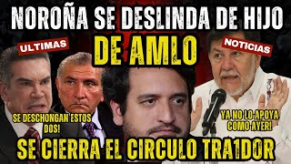 Noroña se DESLINDA del hijo de AMLO