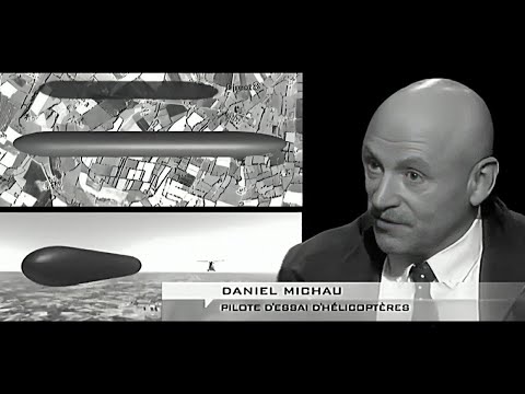 French helicopter pilot Daniel Michau witnessed an enormous UFO the size of an ocean liner in 1973