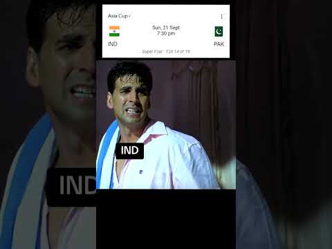 IND VS PAK 21 September