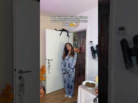 Die Reaktion meiner Mädels auf meine Halloween Party Deko 🥹🎃