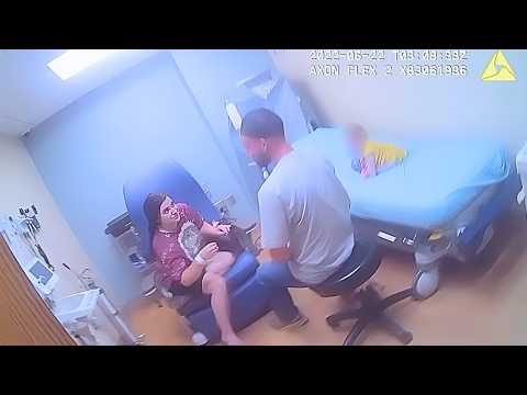 Husband Beater Caught Red-Handed, Slapping Husband While Baby Is In The Hospital