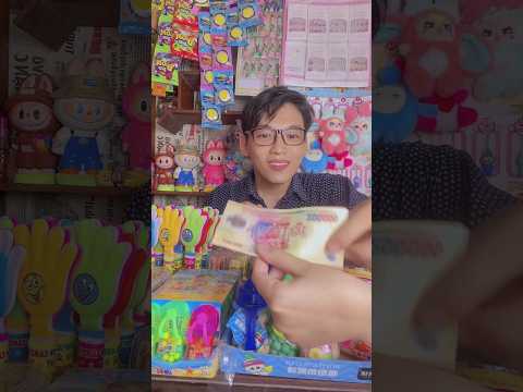 Bé Bông Tốt Bụng 🤣|Ăn vặt chú Tư #anvattuoitho #candy #shorts