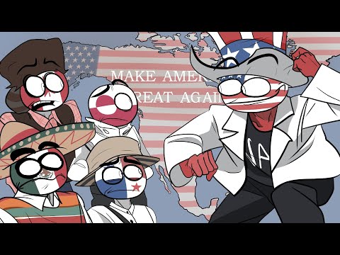 В поисках нового 51 (52, 53...) штата / countryhumans пародия
