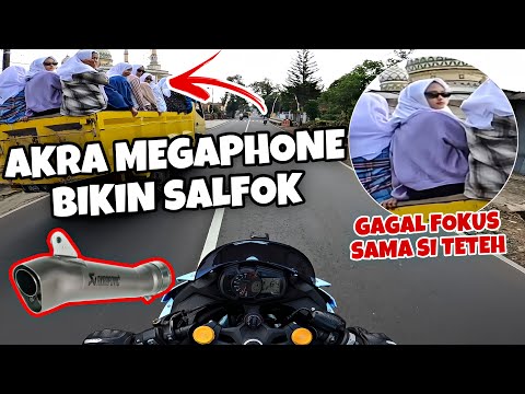 SAMPE DITERIAKIN CEWEK2‼️GASPOL ZX25R AKRAPOVIC MEGAPHONE