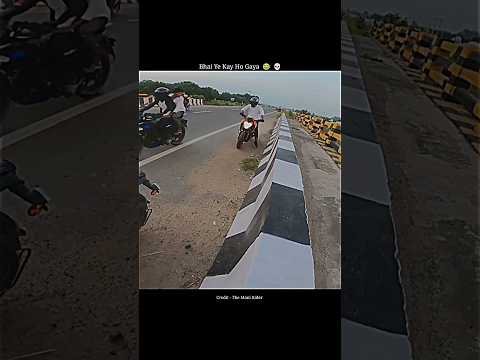 Ye Kya Ho Gaya ๐๐ #motovlog #viral #ytshorts #hyperriding #ktm #crash #reels #vlog #new