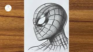 Easy Spiderman drawing for beginners || How to draw Spiderman step by step || Easy Spiderman drawing