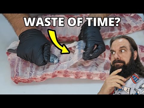 They say You MUST remove the MEMBRANE on your ribs!" (But is it true?)