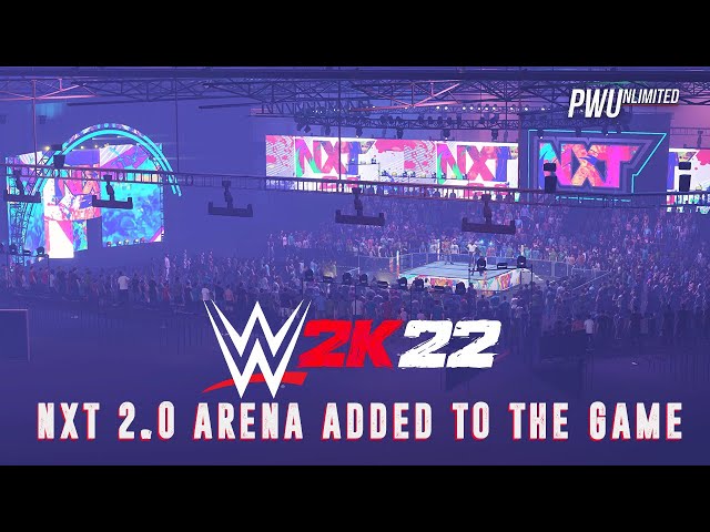 WWE2K22 Adds The Full NXT 2.0 Arena In Latest Patch