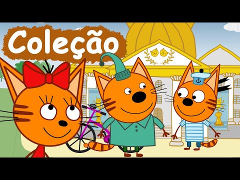 Kid-E-Cats em Portugues | Coleção dos episódios | Desenhos para crianças