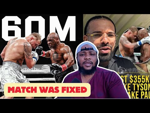 Mike Tyson & Jake Paul Match was Fixed… Drake