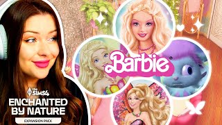 Furnishing Homes for BARBIE FAIRIES in The Sims 4 Enchanted by Nature