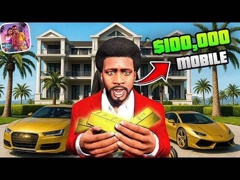 Can I Earn $100,000 in Grand RP Mobile? (INSANE Grind!)