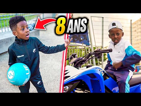 CET ENFANT DE 8 ANS EST TROP FORT EN RAP!
