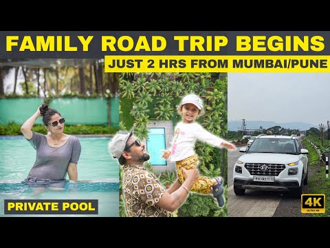 FINALLY OUR MONSOON ROAD TRIP BEGINS | A Family Staycation Just 2 Hrs From Mumbai/Pune !!