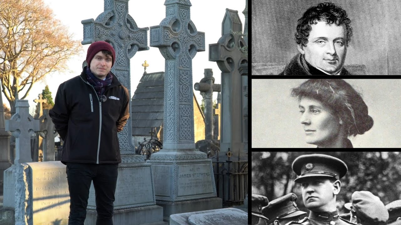 TOP 10 Famous Graves at Glasnevin Cemetery, Dublin