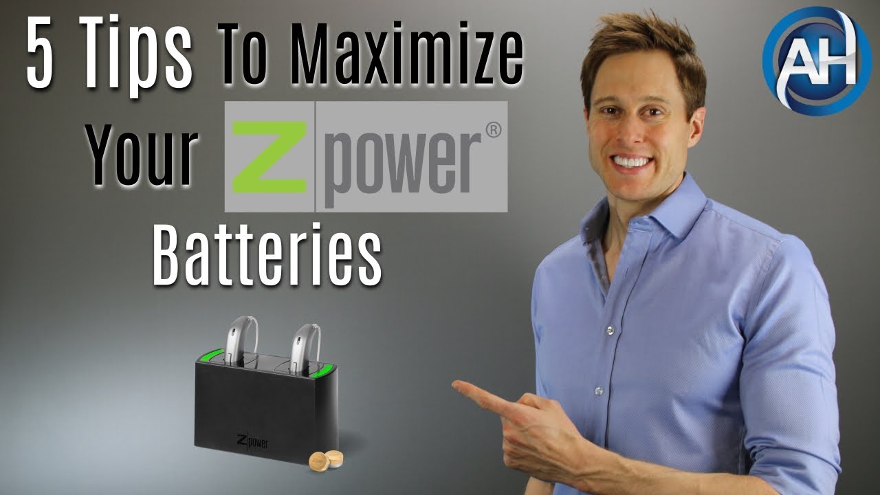 Pilas recargables para audífonos ZPower | 5 consejos para maximizar el rendimiento