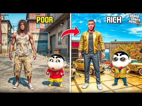 GTA 5: Franklin & Shinchan Poor Life To Rich Life In Gta 5