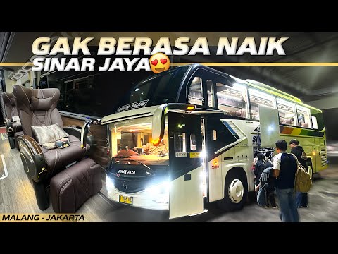 ADUHH, KENAPA GAK DARI DULU ADA KELAS INI‼️Trip Malang - Jakarta with Sinar Jaya Super Executive