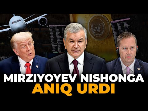 MIRZIYOYEV TRAMPNI O‘ZIGA OG‘DIRDI