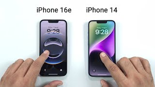iPhone 16e vs iPhone 14 - SPEED TEST