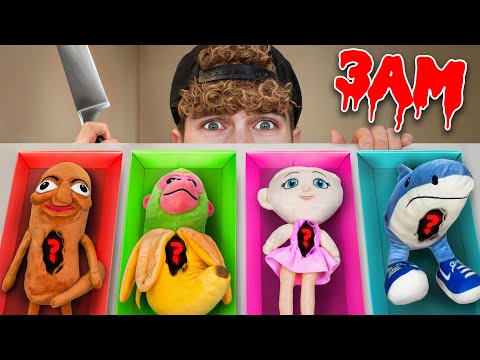 (WAS IST DRIN?) TUNG TUNG TUNG SAHUR TRALALERO TRALALA PUPPEN AUFSCHNEIDEN um 3 UHR!!