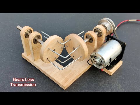 Making Gearless Transmission || 775 Motor
