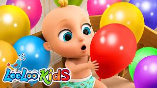 Johny Johny Yes Papa - Learn Colors with Balloons 3 - Nursery Rhymes & Kids Songs - LooLoo Kids