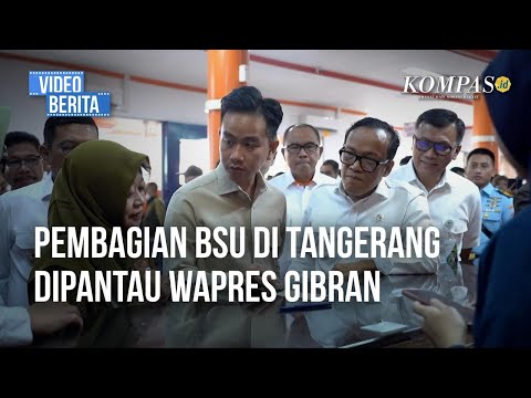 Pembagian BSU Berlanjut, Wapres Gibran Tinjau Bantuan Subsidi Upah di PT Pos Indonesia