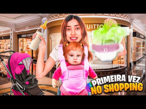 VIREI MAMÃE NO SHOPPING PELA PRIMEIRA VEZ